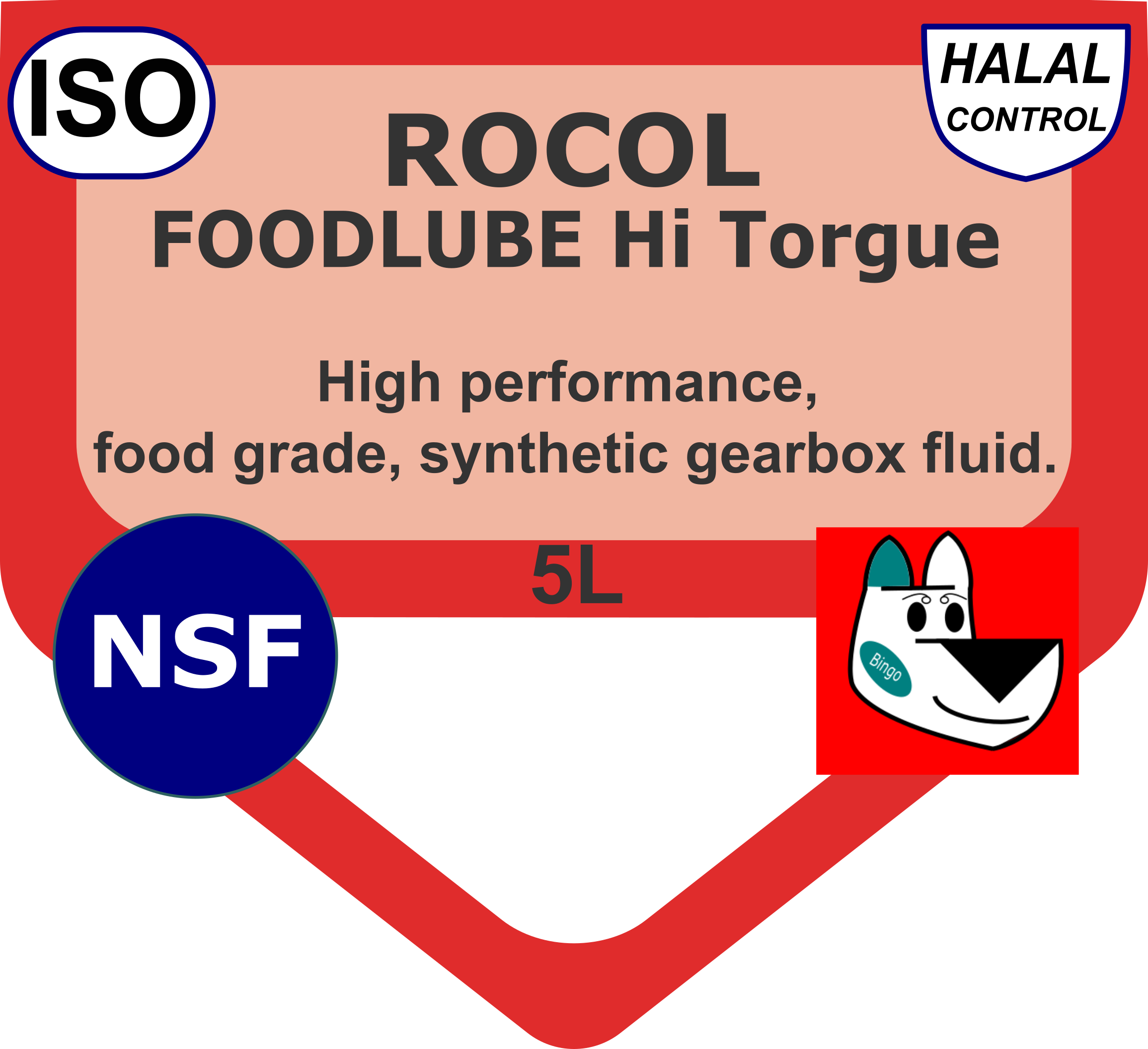 ROCOL FOODLUBE Hi Food Grade Synthetic Gear Oil ABS Lubricants