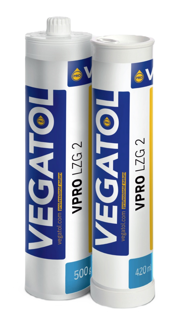 Vegatol VPRO LZG1 - LZG2 – Blaues Fett mit erhöhter Haltbarkeit, beständig gegen Oxidation