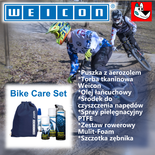 Zestaw środków do rowerów