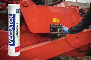 Vegatol VPRO HDX 2 – Lithium-Kalzium-Fett mit MoS2 für Sattelkupplungen von Traktoren