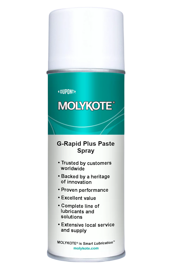 Molykote G-Rapid Plus Spray z dwusiarczkiem molibdenu do montażu - 400ml