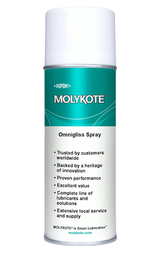 Molykote Omnigliss SPRAY Lubricating and penetrating preparation - 400ml
