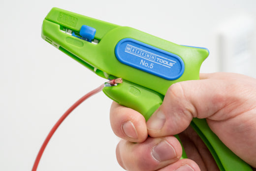 WEICON TOOLS Nr 5 Green Line - Ściągacz do izolacji 0,2 - 6 mm² - regulowany zakres