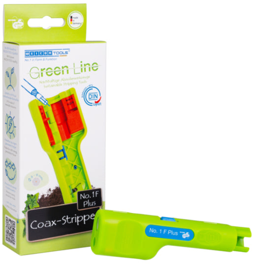 WEICON TOOLS Coax-Stripper Nr 1 F Plus do złączy typu F Green Line