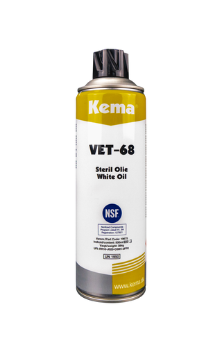 KEMA VET-68 – sterylny olej spożywczy NSF H1/3H