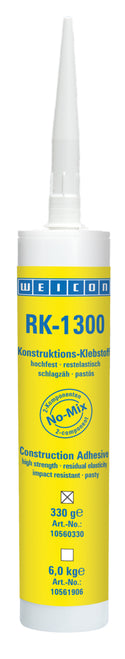 WEICON RK-1300 – dwuskładnikowy akrylowy klej strukturalny No-Mix – 330 g
