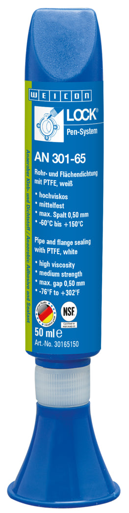 Weicon Lock AN 301-65 – uszczelniacz rur i powierzchni z PTFE – 50 ml