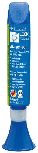Weicon Lock AN 301-65 – uszczelniacz rur i powierzchni z PTFE – 50 ml