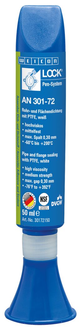 Weicon Lock AN 301-72 – wysokotemperaturowy uszczelniacz rur i powierzchni z PTFE