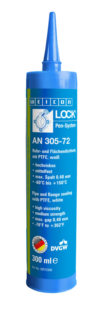 Weicon Lock AN 305-72 – uszczelniacz rur i powierzchni z PTFE – 300 ml