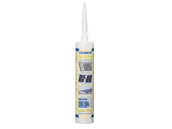 WEICON Solar-Flex 280 ml Green Tube – szary klej MS Polymer do fotowoltaiki – 280 ml (Green Tube)