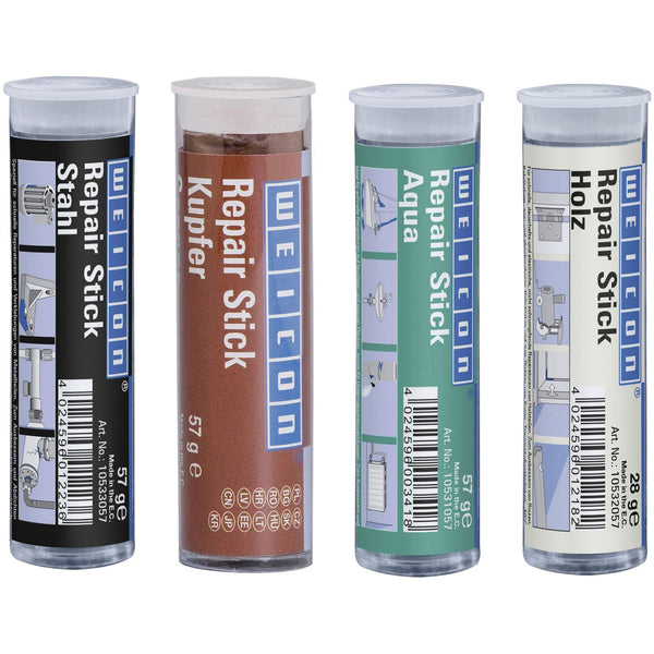 WEICON Repair Stick Titanium 115 g – wysokotemperaturowa masa naprawcza – 115 g