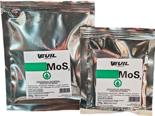 Dwusiarczek Molibdenu MoS2 Techniczny Proszek 4μm - Dodatek do smarów