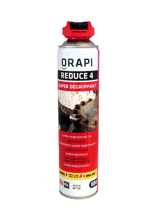 ORAPI 800 Reduce 4 – Super Rostentferner – 500 ml reinigt, entfernt Schrammen, schmiert, weist Feuchtigkeit ab