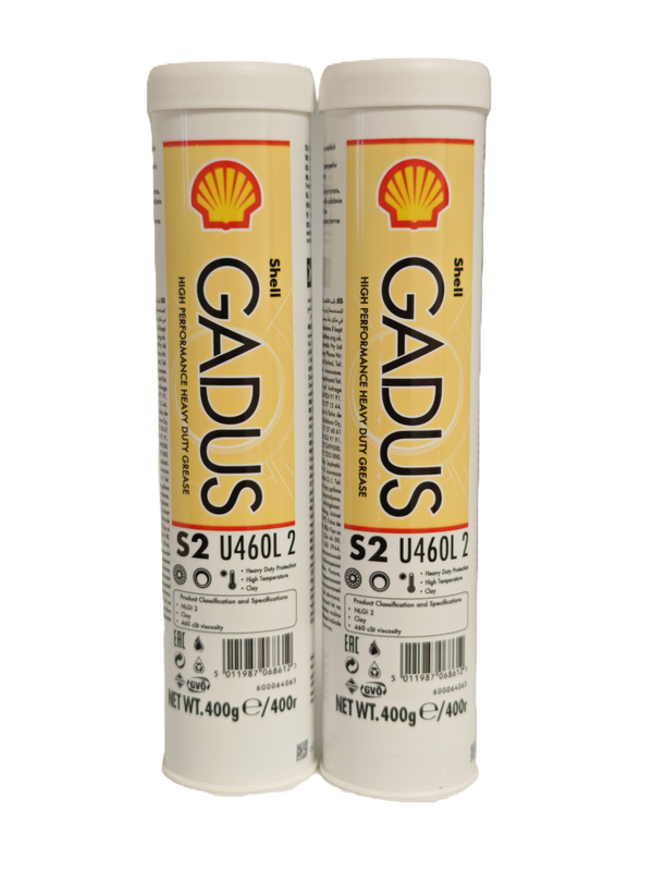 Shell Gadus S2 U460L 2 - bentonite grease for heavy-duty applications 