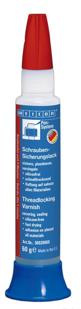 WEICON Schraubensicherungslack Rot - Plombe - Gewindesicherungslack