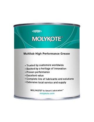 Molykote Multilub Lithium grease for bearings - 1kg