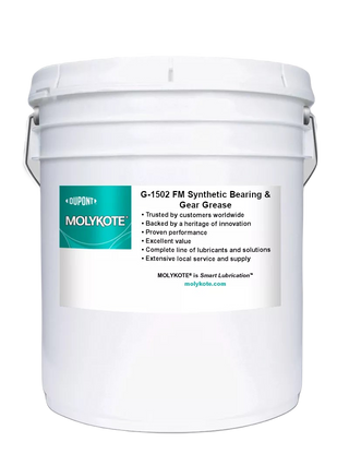 Molykote G-1502 FM Synthetic Bearing & Gear Grease - 50Kg