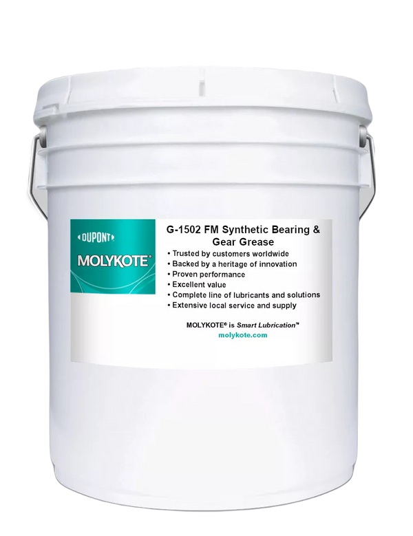 Molykote G-1502 FM Synthetic Bearing &amp; Gear Grease - 50Kg