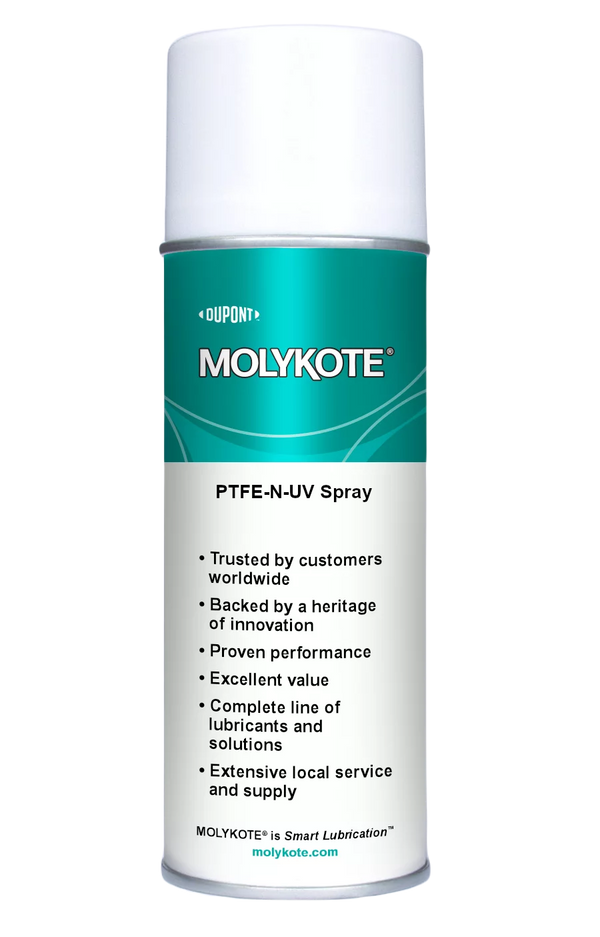 Molykote PTFE-N UV Spray Teflon Coating - 400ml
