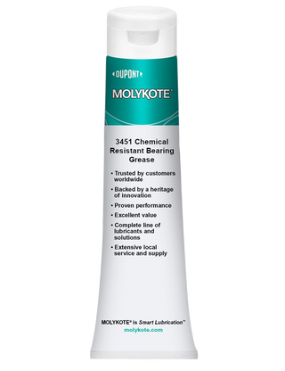 Molykote 3451 Chemically Resistant Bearing Grease - 100g