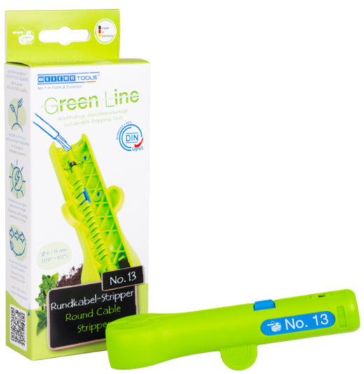 Round Cable Stripper No. 13 Green Line