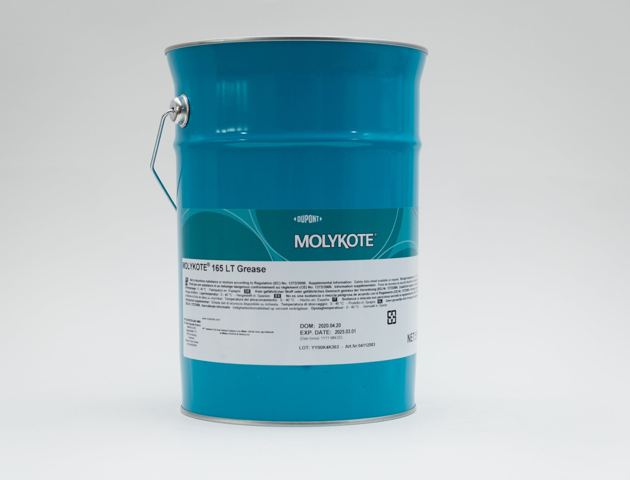 Molykote 165 LT grease for open gears 5kg ABS Lubricants sklepsmary.pl